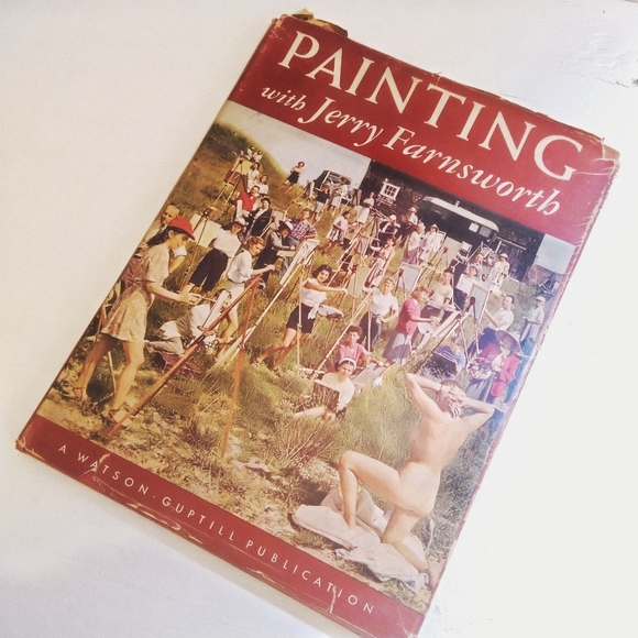 Vintage Painting with Jerry Farnsworth First Edition - Picture 1 of 9